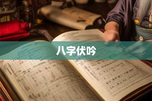 八字伏吟