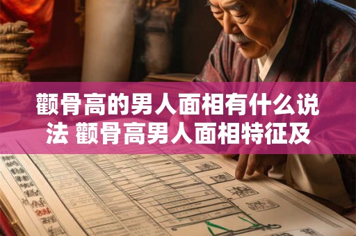 颧骨高的男人面相有什么说法 颧骨高男人面相特征及意义