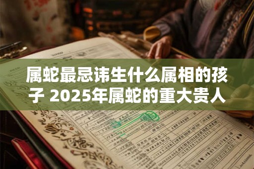 属蛇最忌讳生什么属相的孩子 2025年属蛇的重大贵人