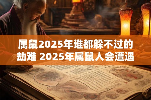 属鼠2025年谁都躲不过的劫难 2025年属鼠人会遭遇什么样的劫难无人能逃避