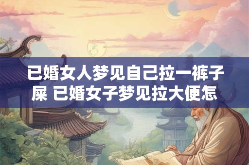 已婚女人梦见自己拉一裤子屎 已婚女子梦见拉大便怎么解释
