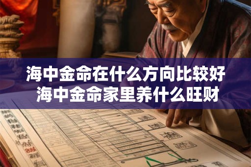 海中金命在什么方向比较好 海中金命家里养什么旺财