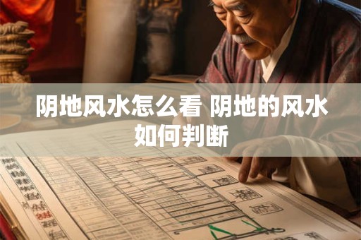 阴地风水怎么看 阴地的风水如何判断