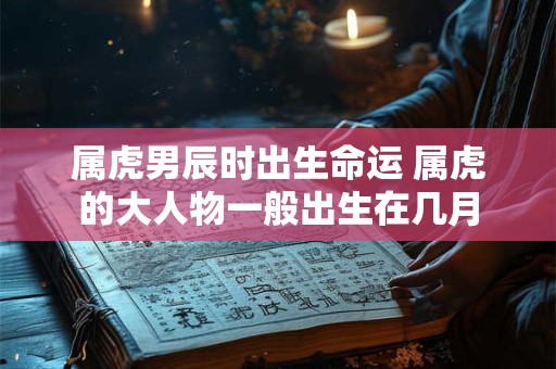 属虎男辰时出生命运 属虎的大人物一般出生在几月