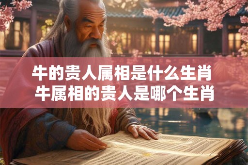 牛的贵人属相是什么生肖 牛属相的贵人是哪个生肖