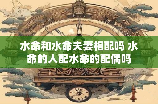 水命和水命夫妻相配吗 水命的人配水命的配偶吗