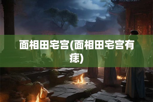 面相田宅宫(面相田宅宫有痣)