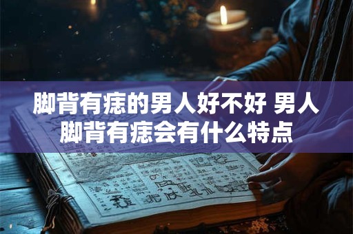 脚背有痣的男人好不好 男人脚背有痣会有什么特点