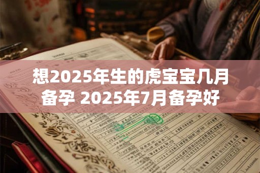 想2025年生的虎宝宝几月备孕 2025年7月备孕好
