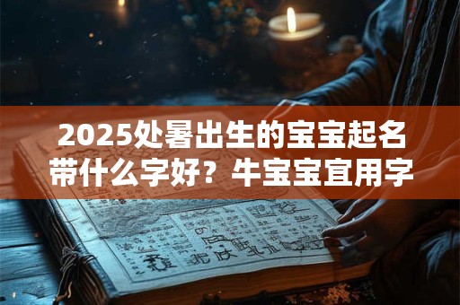 2025处暑出生的宝宝起名带什么字好？牛宝宝宜用字