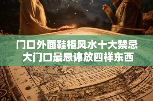 详细阅读:门口外面鞋柜风水十大禁忌 大门口最忌讳放四样东西 门口外面鞋柜风水十大禁忌 大门口最忌讳放四样东西