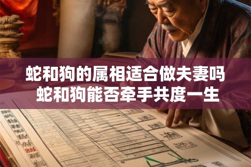 蛇和狗的属相适合做夫妻吗 蛇和狗能否牵手共度一生