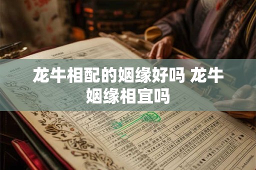 龙牛相配的姻缘好吗 龙牛姻缘相宜吗