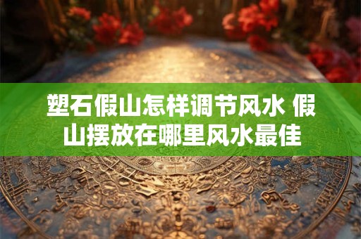塑石假山怎样调节风水 假山摆放在哪里风水最佳