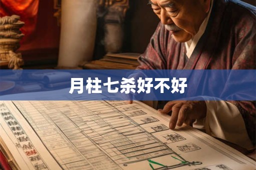 月柱七杀好不好
