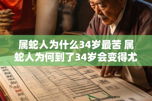 属蛇人为什么34岁最苦 属蛇人为何到了34岁会变得尤其艰难