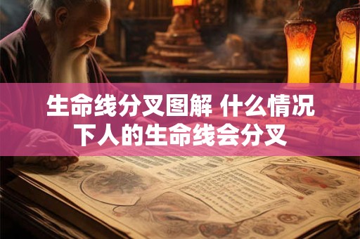 生命线分叉图解 什么情况下人的生命线会分叉