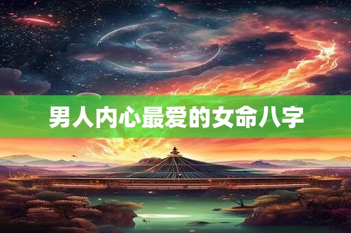 男人内心最爱的女命八字