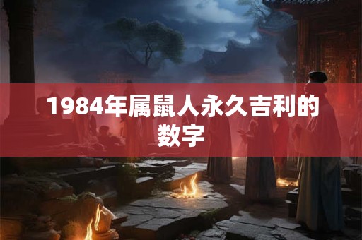 1984年属鼠人永久吉利的数字