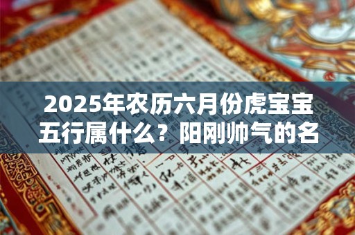 2025年农历六月份虎宝宝五行属什么？阳刚帅气的名字