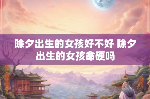 除夕出生的女孩好不好 除夕出生的女孩命硬吗