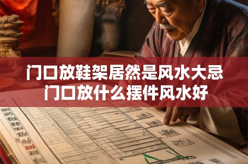 门口放鞋架居然是风水大忌 门口放什么摆件风水好