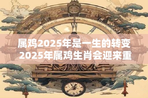 属鸡2025年是一生的转变 2025年属鸡生肖会迎来重大转变吗