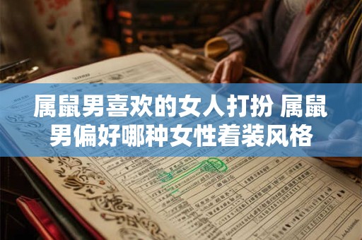属鼠男喜欢的女人打扮 属鼠男偏好哪种女性着装风格
