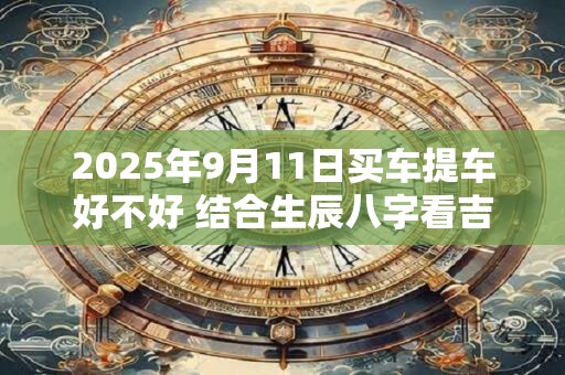 2025年9月11日买车提车好不好 结合生辰八字看吉日