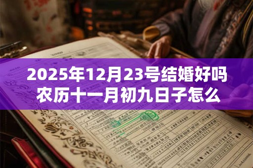 2025年12月23号结婚好吗 农历十一月初九日子怎么样