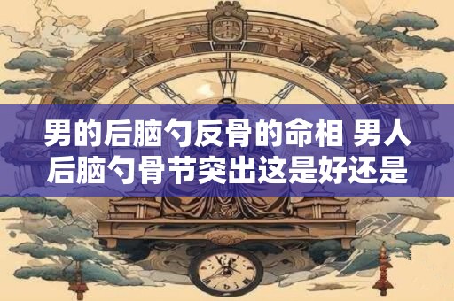 男的后脑勺反骨的命相 男人后脑勺骨节突出这是好还是坏的命相
