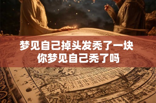 梦见自己掉头发秃了一块 你梦见自己秃了吗