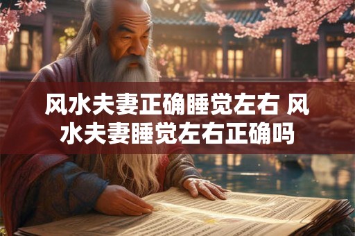 风水夫妻正确睡觉左右 风水夫妻睡觉左右正确吗