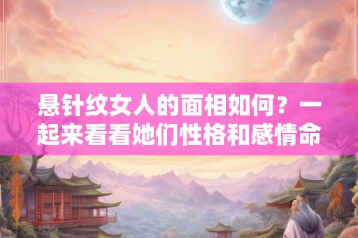 悬针纹女人的面相如何？一起来看看她们性格和感情命运