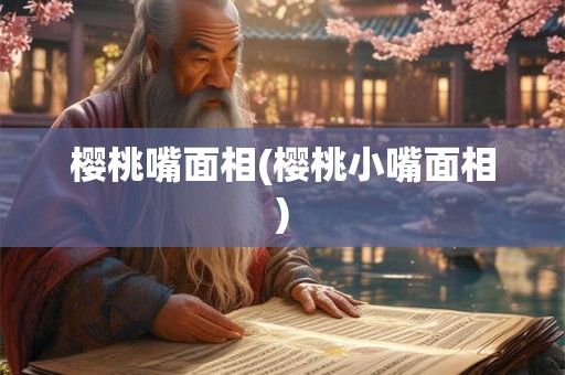 樱桃嘴面相(樱桃小嘴面相)