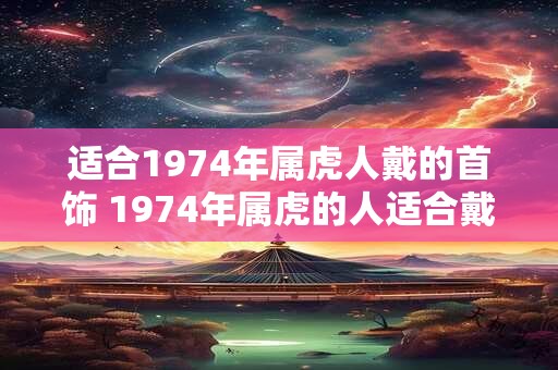适合1974年属虎人戴的首饰 1974年属虎的人适合戴哪些首饰