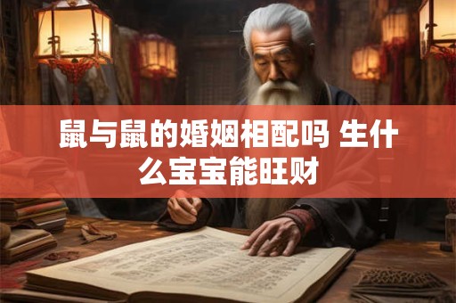 鼠与鼠的婚姻相配吗 生什么宝宝能旺财
