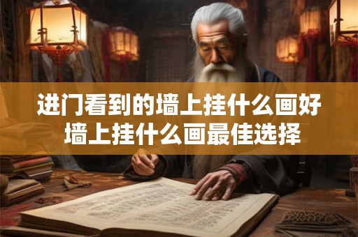 进门看到的墙上挂什么画好 墙上挂什么画最佳选择