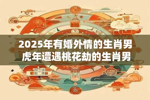 2026年有婚外情的生肖男 虎年遭遇桃花劫的生肖男