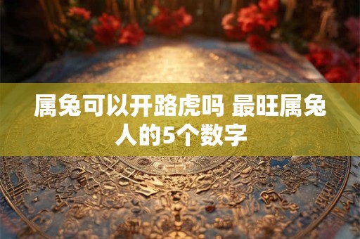 属兔可以开路虎吗 最旺属兔人的5个数字