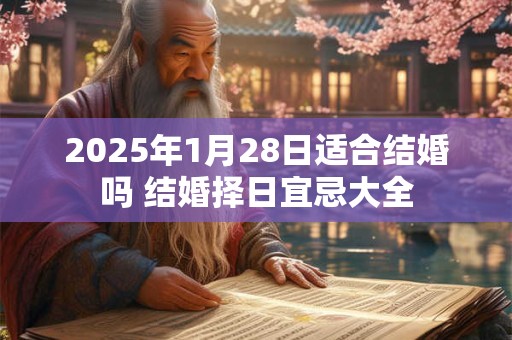 2025年1月28日适合结婚吗 结婚择日宜忌大全