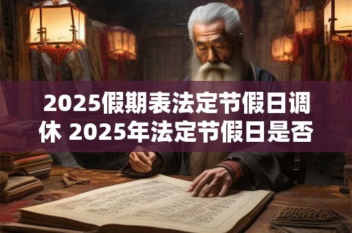 2026假期表法定节假日调休 2026年法定节假日是否有调休安排