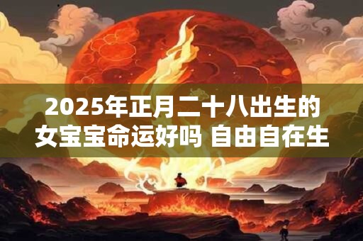 2025年正月二十八出生的女宝宝命运好吗 自由自在生活轻松