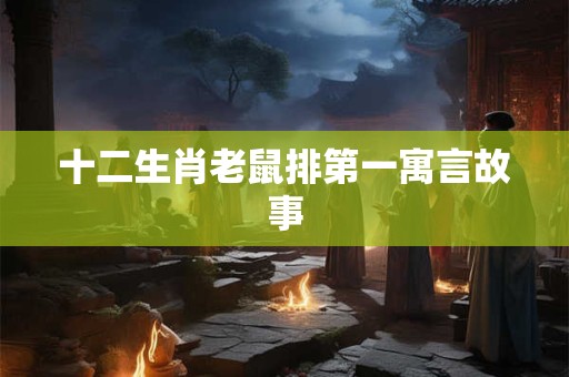 十二生肖老鼠排第一寓言故事