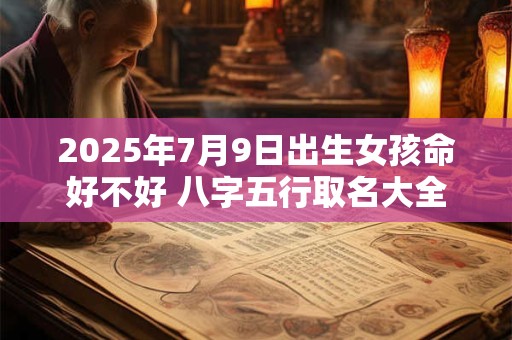 2025年7月9日出生女孩命好不好 八字五行取名大全