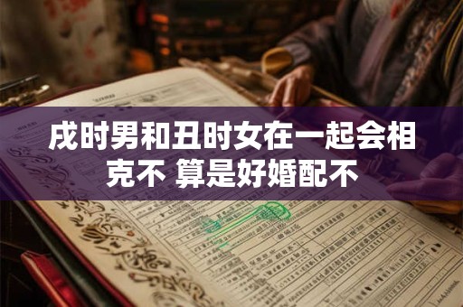 戌时男和丑时女在一起会相克不 算是好婚配不
