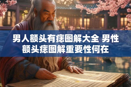 男人额头有痣图解大全 男性额头痣图解重要性何在