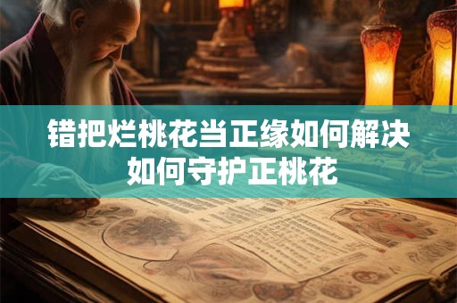 错把烂桃花当正缘如何解决 如何守护正桃花