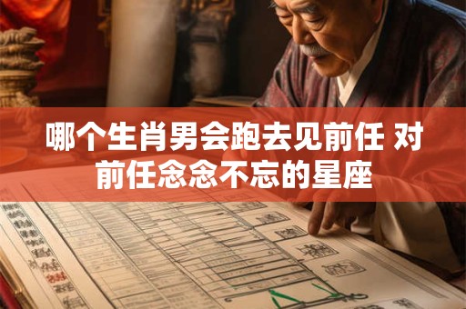 哪个生肖男会跑去见前任 对前任念念不忘的星座
