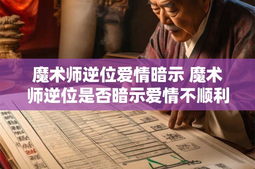 魔术师逆位爱情暗示 魔术师逆位是否暗示爱情不顺利